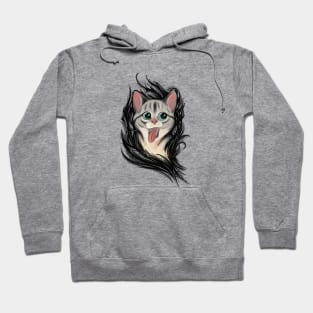 Cute Cat from Darkness Hoodie